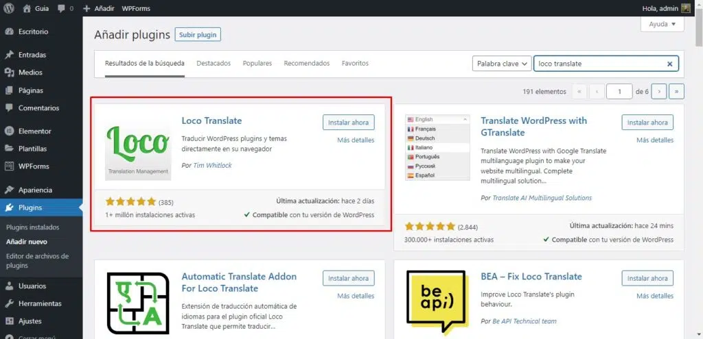 Como instalar o Loco Translate no WordPress / Blog HospedagemHost
