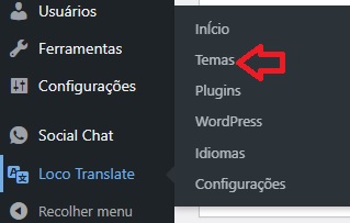 Traduzir Tema do WordPress / Blog Hospedagem Host