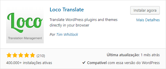 Loco Translate / Blog HospedagemHost