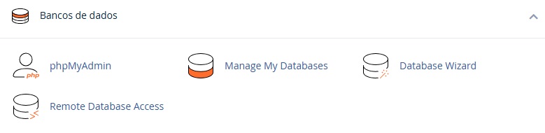 Como criar Banco de dados no cPanel / Hospedagemhost.com.br